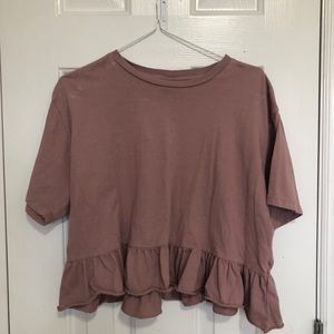 Women’s pink  babydoll top